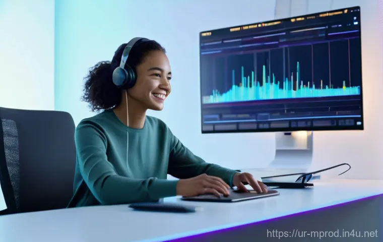 미디어 프로듀서 취업 준비 체크리스트 - **AI as a Creative Partner in Media Production**
A media producer, a young adult (male or female...