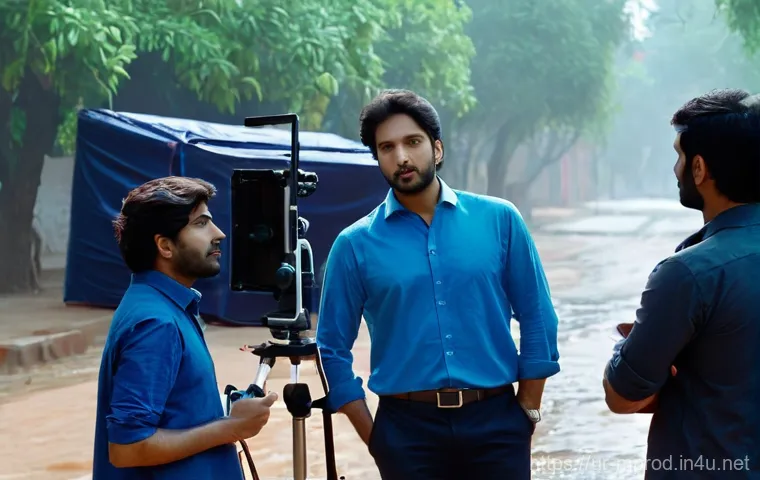 미디어 프로듀서 직무와 연봉 비교 - **On-set Leadership and Problem-Solving:**
    "A dynamic male or female Media Producer, dressed in ...