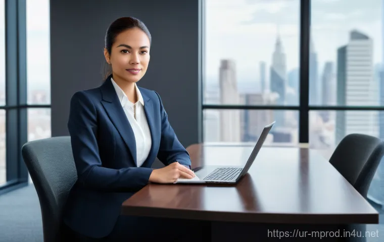 미디어 프로듀서의 주요 연봉 협상 사례 - **Prompt 1: Confident Professional Negotiation**
A highly detailed, realistic photograph of a yo...