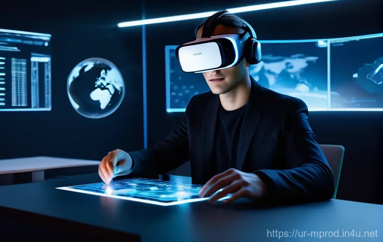 미디어 프로듀서로서 이직을 준비하는 방법 - **Prompt: A professional media producer, mid-30s, looking thoughtfully at a holographic display show... 미디어 프로듀서로서 이직을 준비하는 방법 - **Prompt: A professional media producer, mid-30s, looking thoughtfully at a holographic display show...