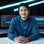 미디어 프로듀서의 필수 학습 주제 - **AI-Powered Media Production Studio**
    "A vibrant, modern media production studio bathed in soft...