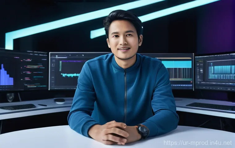 미디어 프로듀서의 필수 학습 주제 - **AI-Powered Media Production Studio**
"A vibrant, modern media production studio bathed in soft...